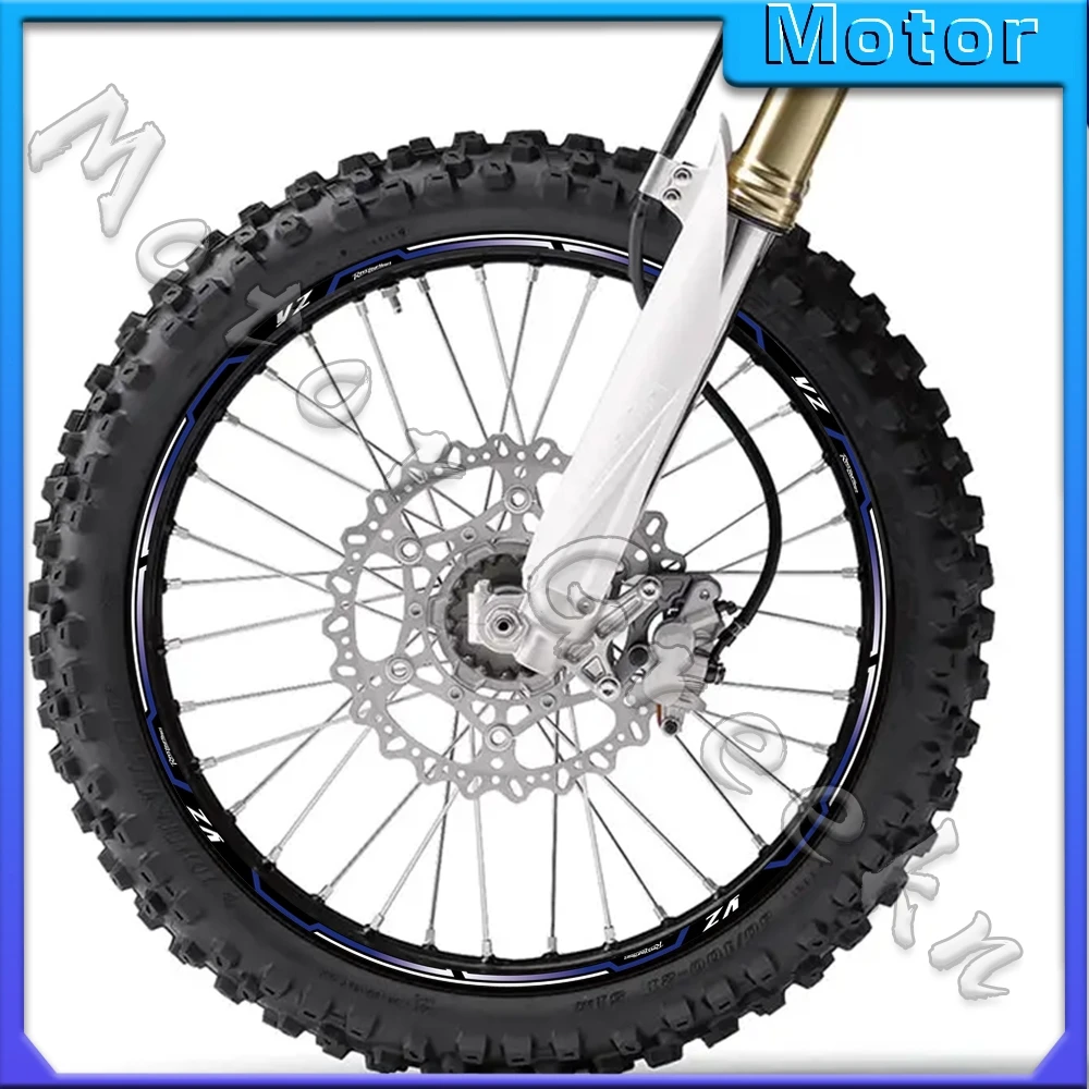 

Светоотражающие Водонепроницаемые наклейки на колеса для мотоцикла Yamaha YZ125 125X 250 250X 250F 250FX 450F 450FX