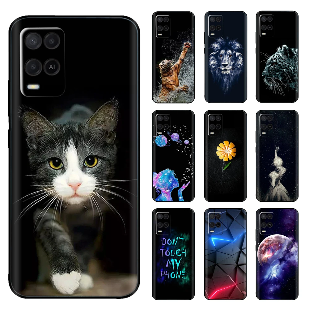 Custodia Per Telefono Per Oppo A54 Cph2239 Custodia In Silicone Morbido Tpu Paraurti Per Oppo A54S A 54 Oppoa54 S Custodie Cover Antiurto Fundas