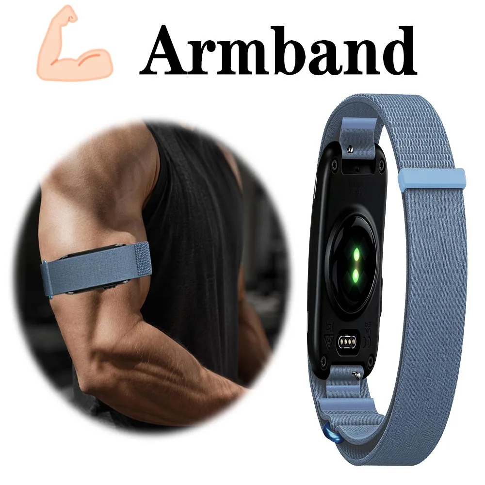 Premium Nylon Biceps Arm/Wristband for Fitness Tracker Accessory