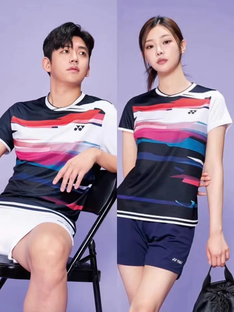 Yonex Badminton Clothing Men's and Women's Quick-drying Breathable Sweat-wicking Competition Training Clothing