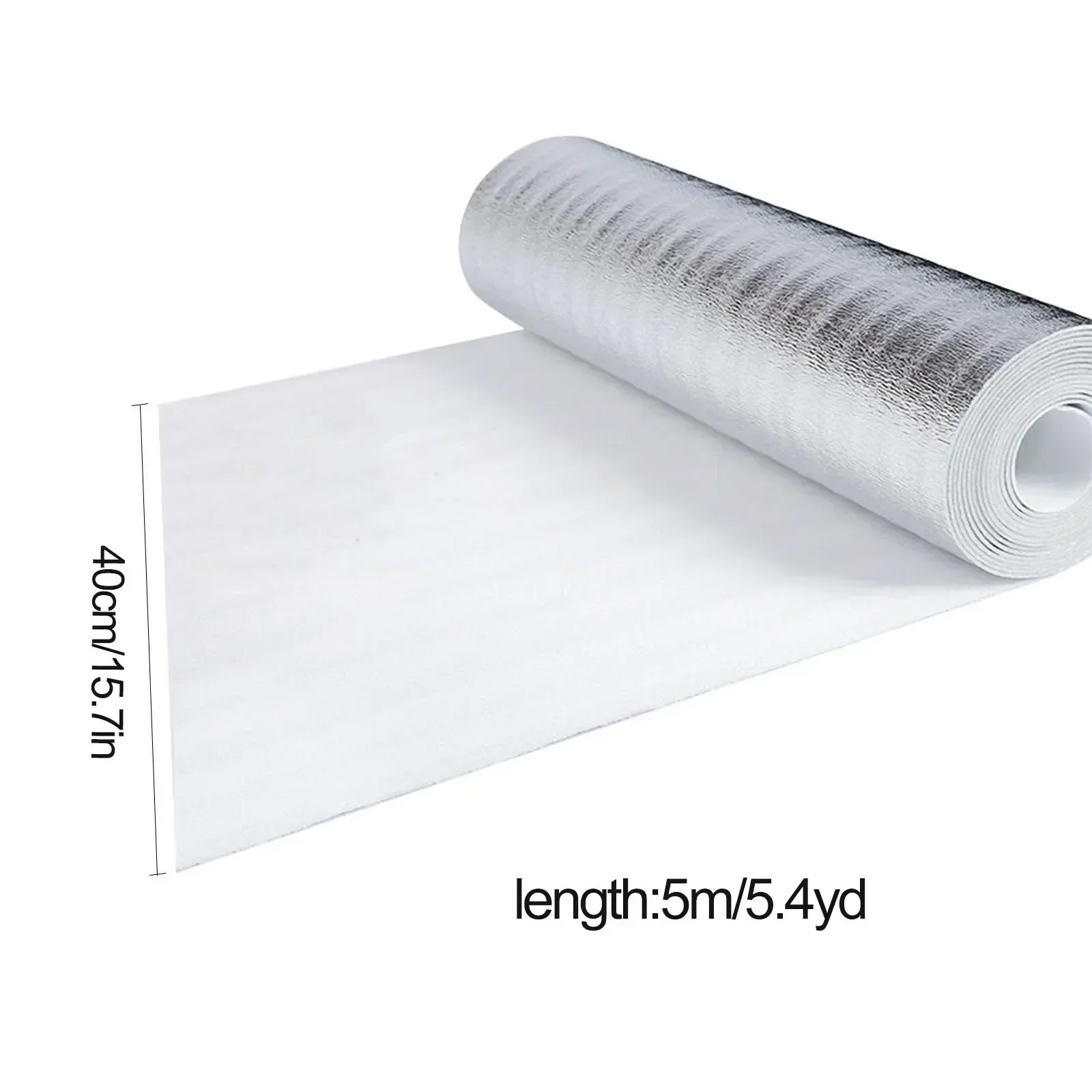 5/10m Radiator Reflective Film Wall Thermal Insulation Reflective Film Aluminum Foil Thermal Insulation Radiator