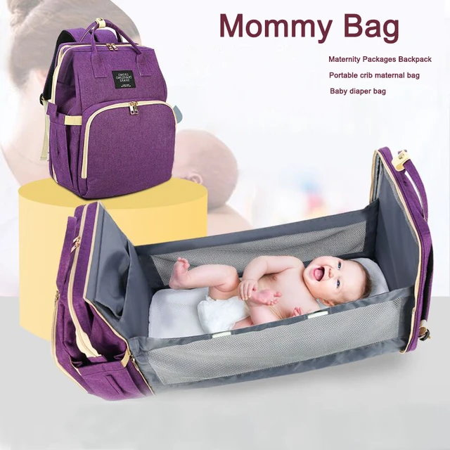 Bebes Bassinet Bolsos Kids Backpack Baby Stroller Organizer Mommy Bag Diaper Bag Brand Mochila Bebe Bolsas Para Pañales - Backpacks - AliExpress