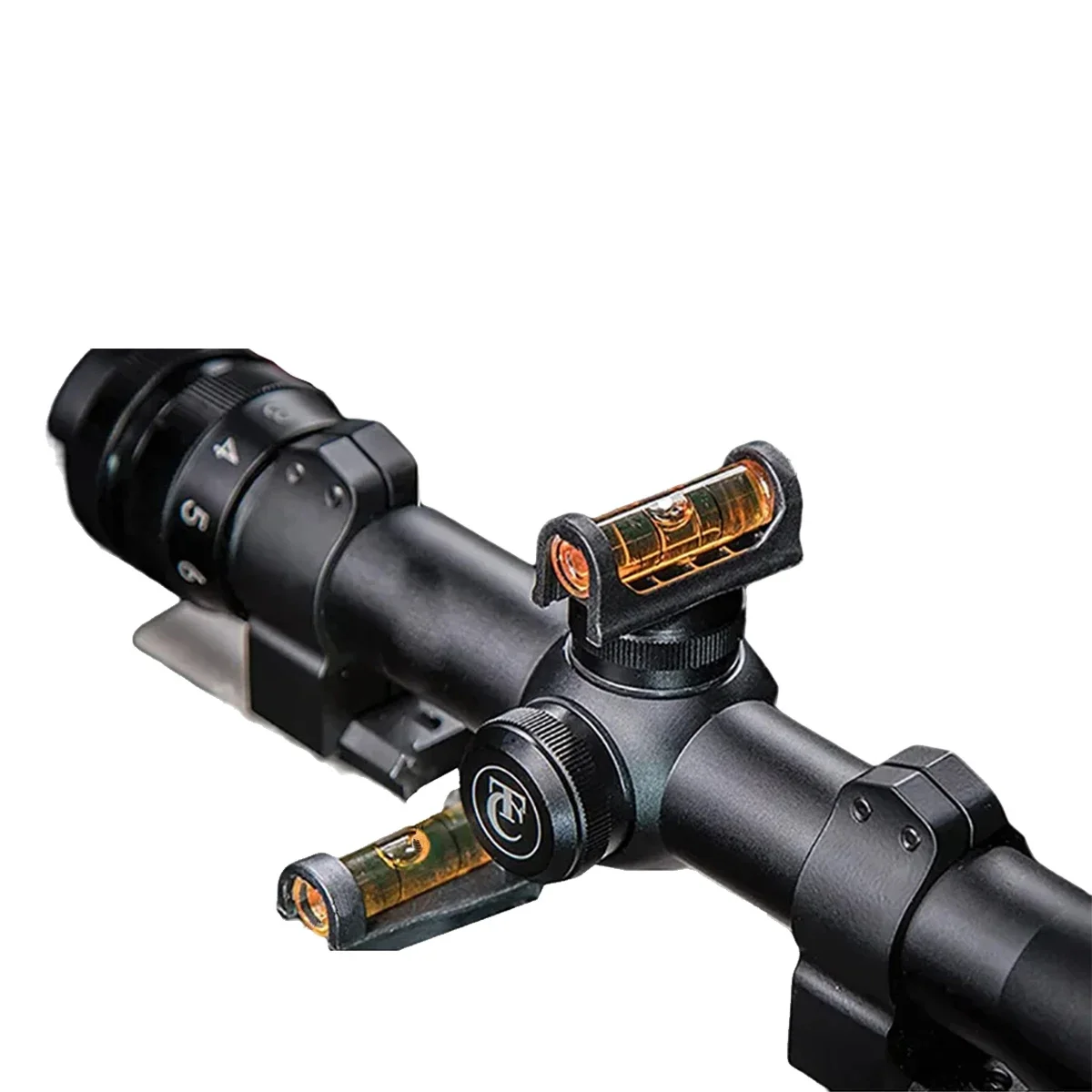 Tactical Riflescope Universal Spirit Bubble Level Balance 25.4/30mm Ring 20mm Picatinny Rail Hunting Rifle Scope Adapter Rifle Scope Mount Picatinny Rail Accessories Scope Mount Adapter Rail Adapter Scope Bubble Level
