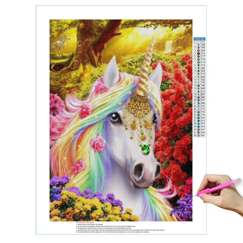 Scenery 5D DIY Diamond Painting Kit Animal Cat Cross Diamond Embroidery Painting Resin Full Round Mosaic Home Decor Gift diamond painting painting set