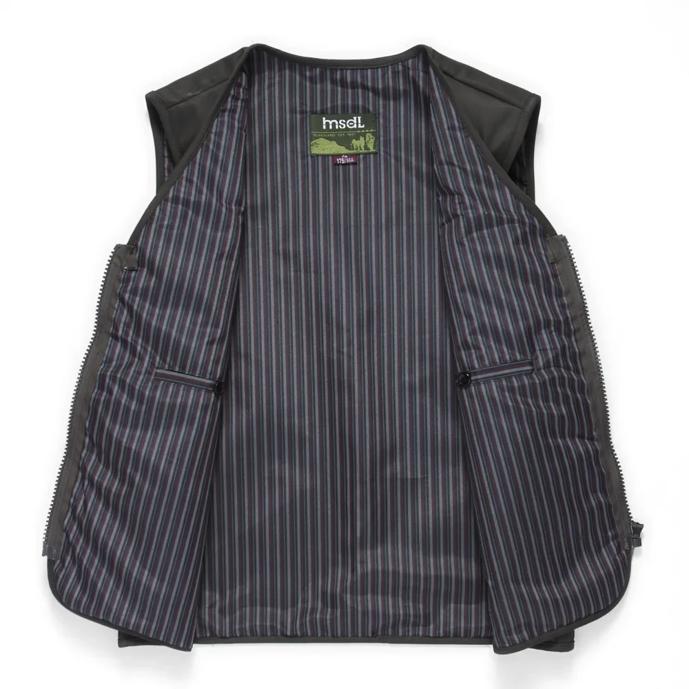 Fashionable Vests Sleeveless Vest Men Large Size XL-4XL Motorcycle Casual Multi-Pocket