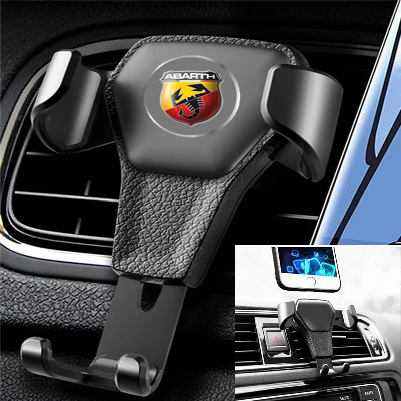 Car Phone Holder Air Clip For Fiat Abarth 124 500 Grande Punto Spider