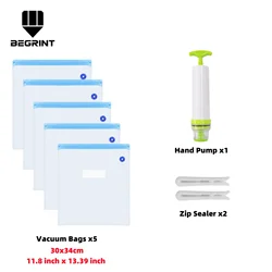 High Temperature Material Rack for Reusable Spool Filaments (5 Bags - Manual Pump)