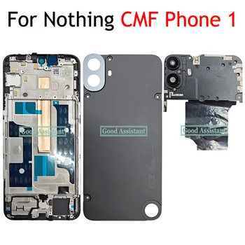 Cover Posteriore Batteria e Scocca Anteriore con Vetro Posteriore da 6.67 Pollici per Nothing CMF Phone 1 A015 - Ricambio