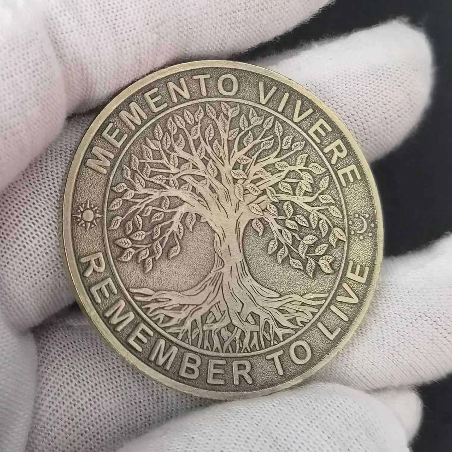 Memento Mori Challenge Coin: Elevate Your Daily Stoic Practice