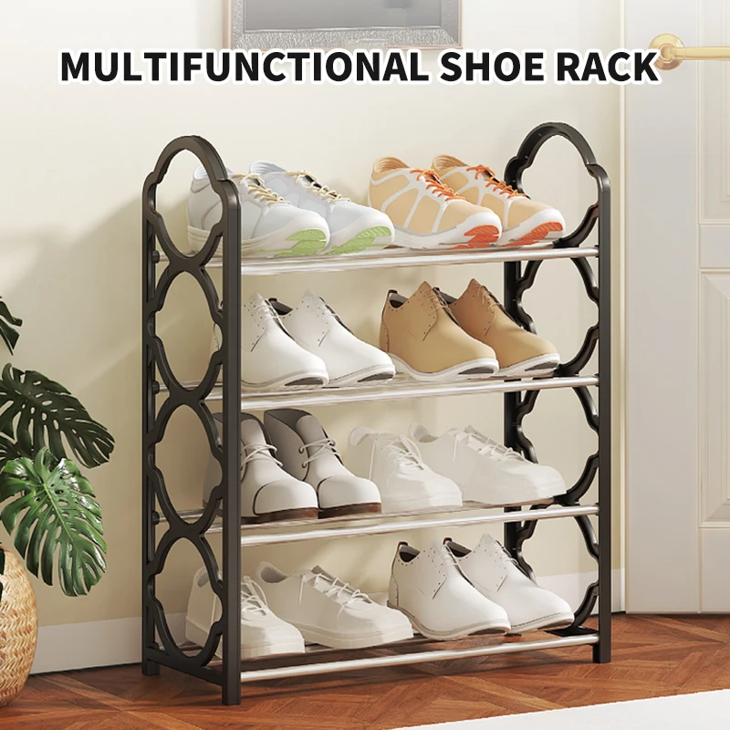 Multi-Layer Dustproof Shoe Rack Simple Space Saving Storage Home Organization