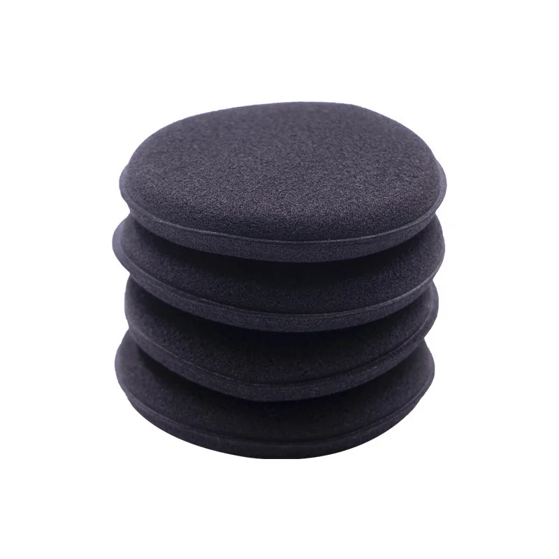 Car beauty manual waxing and waxing solid wax special sponge edge sponge tool maintenance