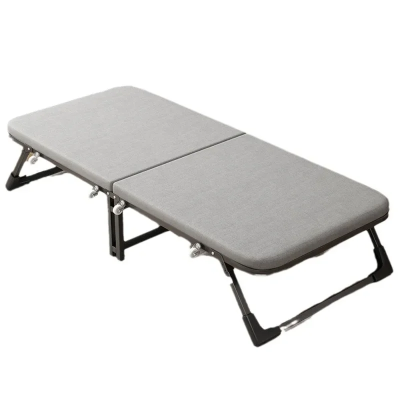 Lunch Break Bed Office Home Nap Adult Recliner Hard Board Escort Bed Camp Single Folding