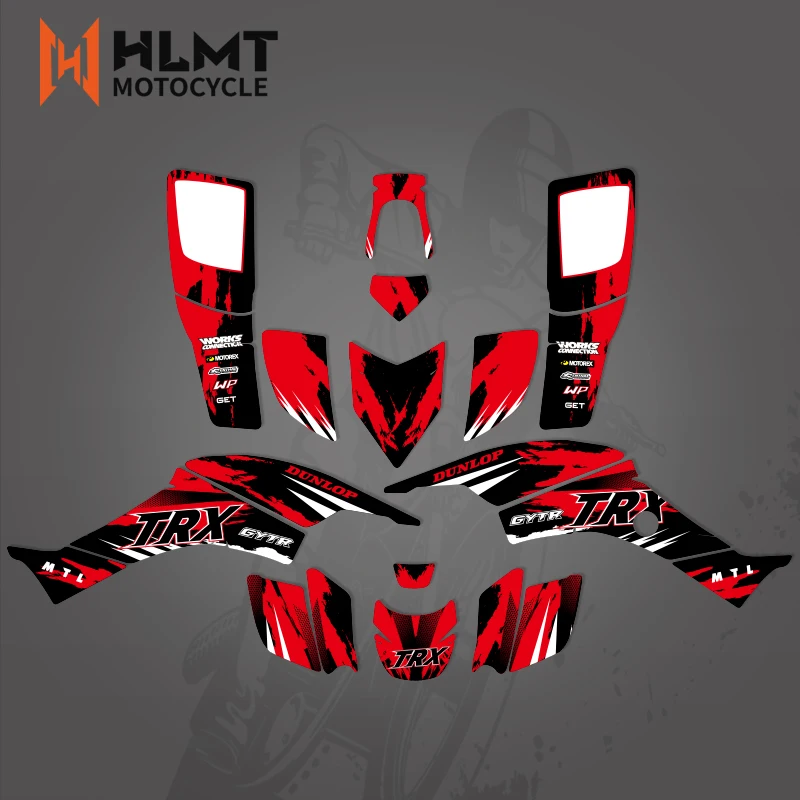 HLMT New Style DECALS STICKERS GRAPHICS For Honda TRX400EX 1999-2007 Fourtrax ATV TRX400EX Creative new decals