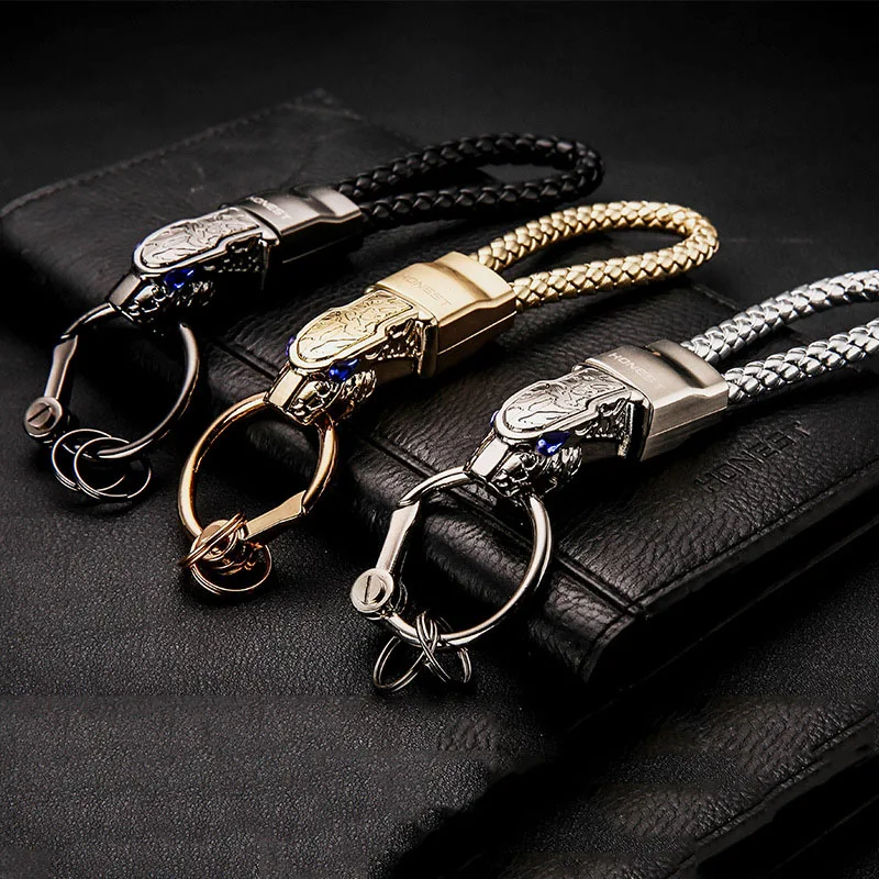 アクセサリー VOYAGER KEY RING WITH LEATHER STRAP VOYAGER KEY RING WITH LEATHER STRAP by END | PRODUCTS