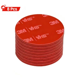 3M VHB Waterproof Double - Sided Acrylic Tape - High Strength Permanent Adhesive - 3cm (Circular 8Pcs)