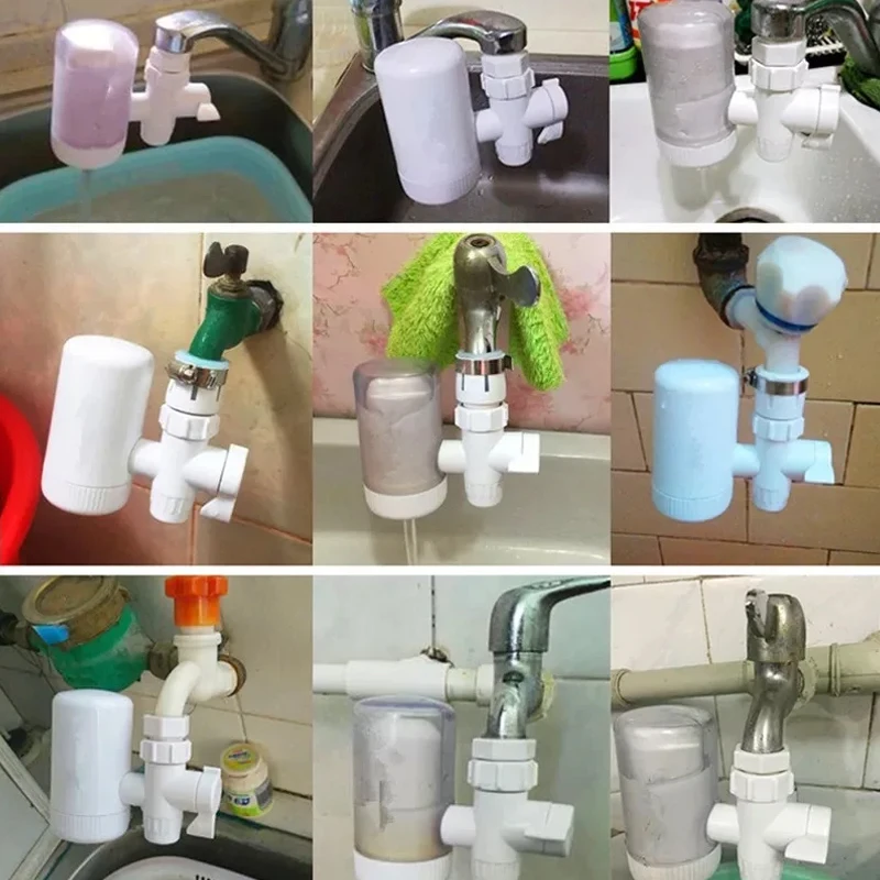 Kitchen Faucet Filter Tap Water Filter Washable Replacement Kitchen Faucet Long Lasting Filtro Water Purifier TapFilter