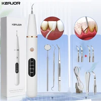 Dental Calculus Remover Ultrasonic Tooth Cleaner Tartar Eliminator Dental Ultrasound Plaque Stains Removal Teeth Whitening Tools 1