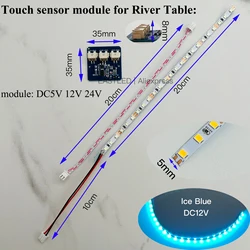 Smart Touch Sensor Switch Module with LED Strip - 12V (1 Module ice blue)