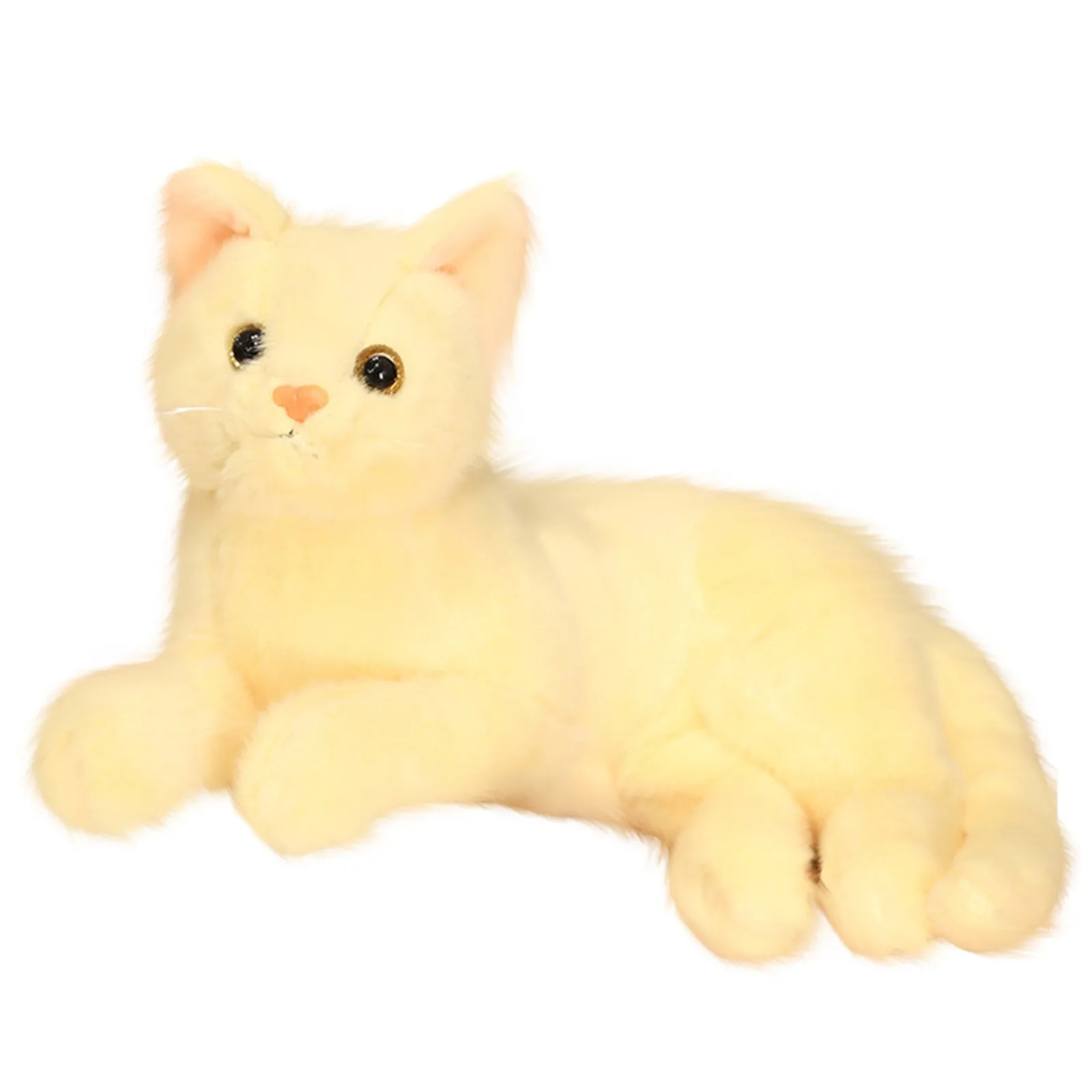 

30 см Милая реальная жизнь искусственная кукла мягкая Лежащая кошка плюшевые игрушки для детей кукла подарок на день рождения Домашнее украшение Kawaii