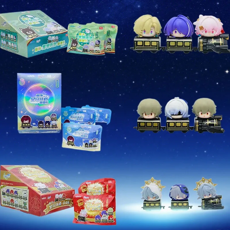 Honka Star Rail empilage 7 mars Acheron luciole Aventurine sac aveugle mystère boîte aveugle cadeaux jouet modèle Anime Figure recueillir