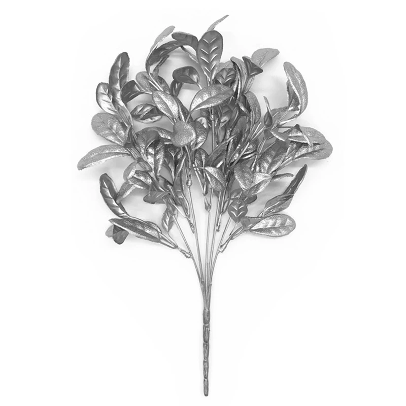 Artificial Flowers Silver Decorations Artificial Flowers Bouquet