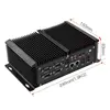 Industrial Fanless Mini PC Intel i7 10610U i5 10210U Rugged Computer 10*USB 6*COM HDMI VGA 14*GPIO 4*RJ45 LAN 4G SIM WIFI 5