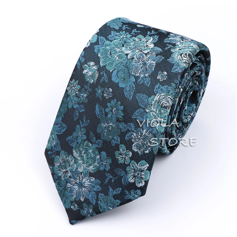 29 Colors Constellation Floral Paisley Men Necktie 7cm