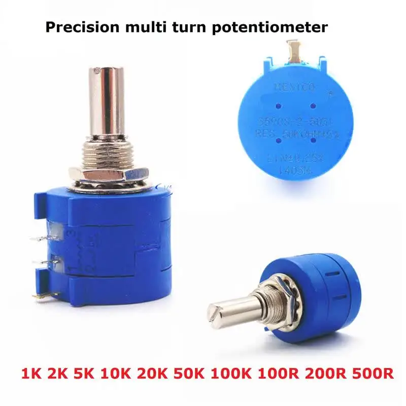 Potentiometer Luck Potenciometro 1PC Precision Multi Turn