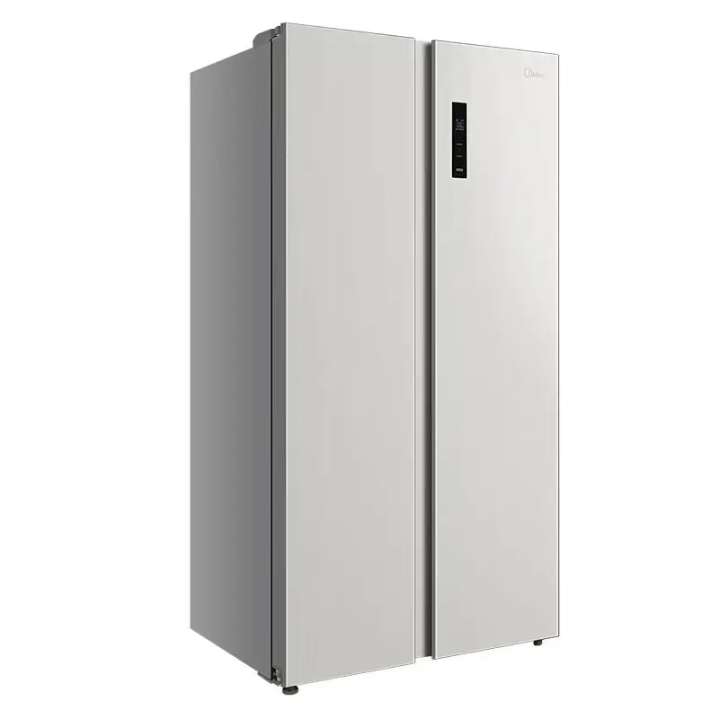 MEPS 2 Stars French Door Stainless Steel Side-by-Side Freezer Electric New Condition with Compressor Household Use Refrigerator
