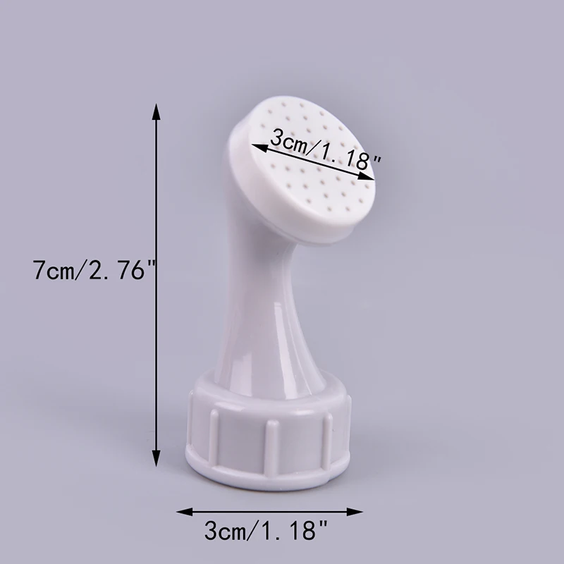 Boquilla de riego de jardín portátil, rociador de agua de pulverización de jardín, herramienta de riego de plantas, boquilla de riego de vidrio y botella, 2 unids/set - Imagen 6