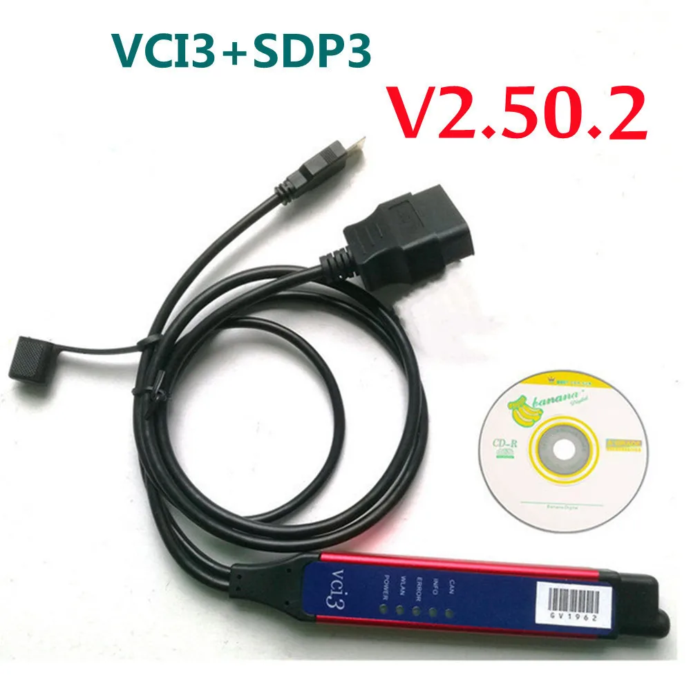 motorcycle temp gauge V2.52.1 VCI3 SDP3 For Scania OBDII Scanner 2022 VCI 3 Original Chip VCI-3 Scan Trucks Heavy Duty Diagnostics Update VCI2 car battery checker Diagnostic Tools