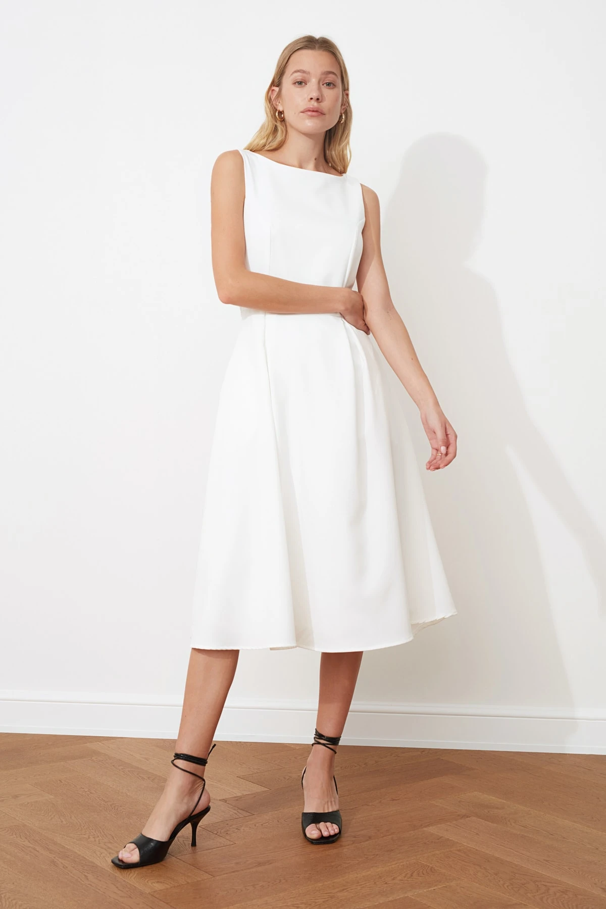 生の白いプリーツサマードレス 流行のミディスカート ノースリーブ 織り ポリエステル 無地 バイクカラー Finike Shoulアウトドア ドレス Aliexpress 生の白いプリーツサマードレス 流行のミディスカート ノースリーブ 織り ポリエステル 無地 バイクカラー Finike Shoulアウトドア ドレス Aliexpress