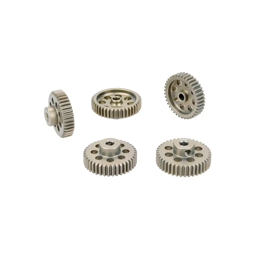 Pignon Moteur RC 48DP 17T – Lot De 3 En Acier – Pour Voiture 1/10 Avec Arbre 3.175 Mm – Compatible Brushless Et Brossé