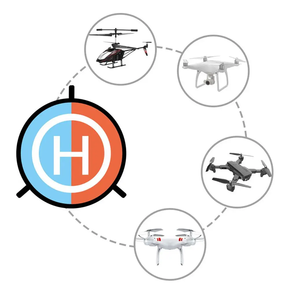 DJI Mavic Pro Platinum 랜딩 패드용 빠른 접이식 주차 매트 스카이 서플라이 접이식 랜딩 패드 주차 매트 헬리패드