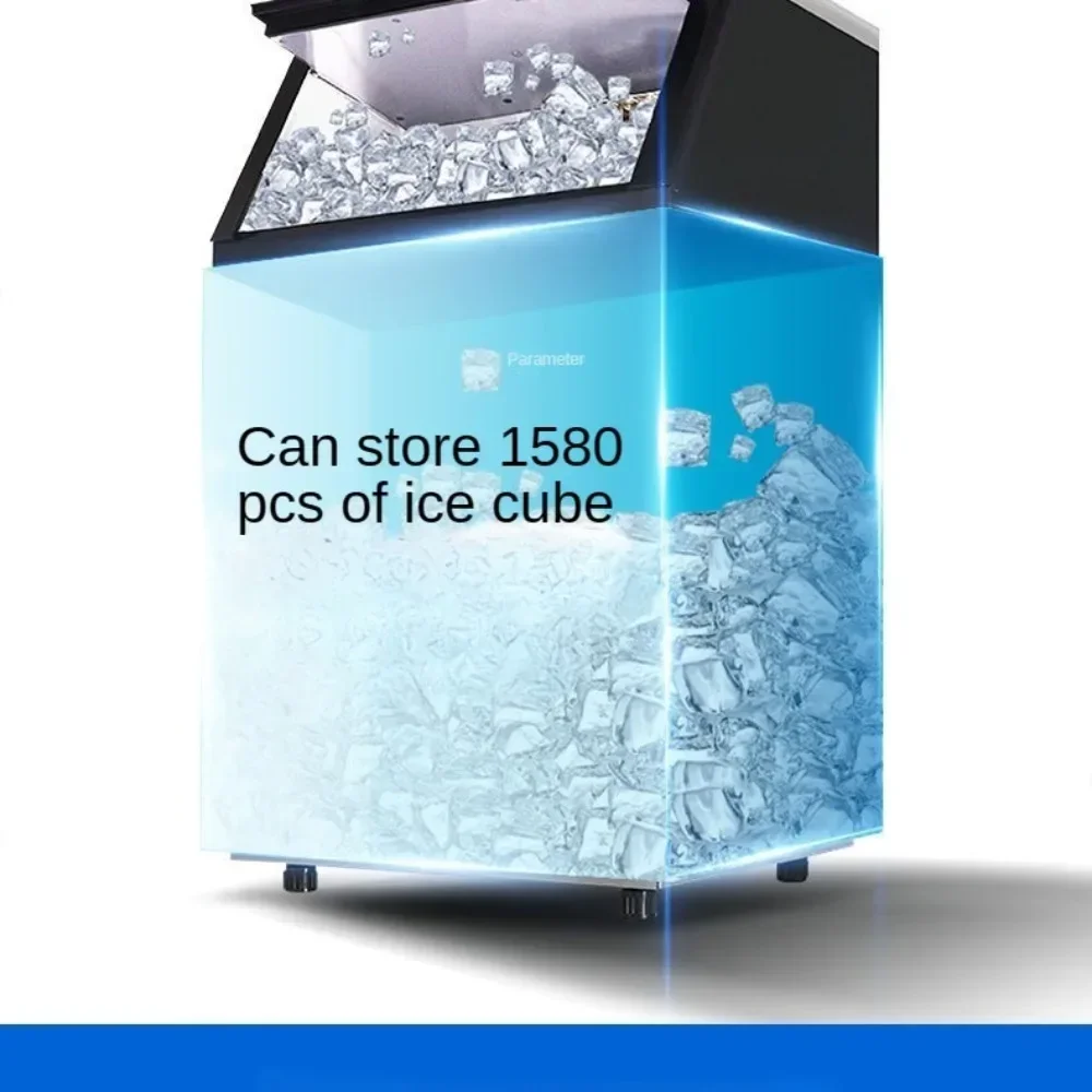 Commercial High-yield ice maker for Milk Tea Shop Bar ice cubes macine