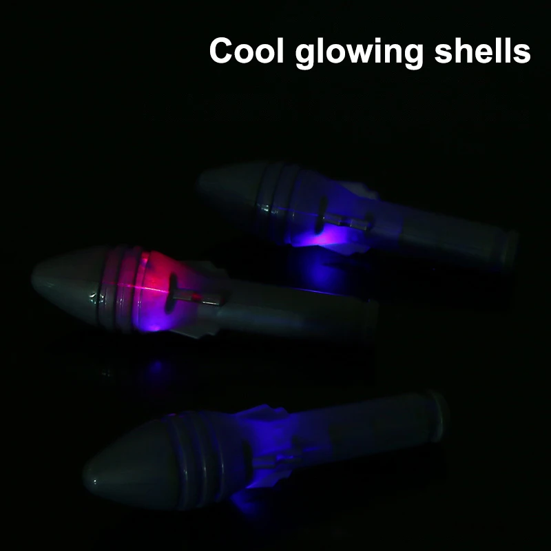 2024 New Simulation Mortar Small Children's Automatic Rocket Launcher Toy with 6 Luminous Shells Toy Gun Set Children's Gift 4