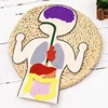 Montessori Body Parts Set Felt Board Stories Teaching Book for Toddlers Sensory Toy Preschool Teaching Story Travel Board 1