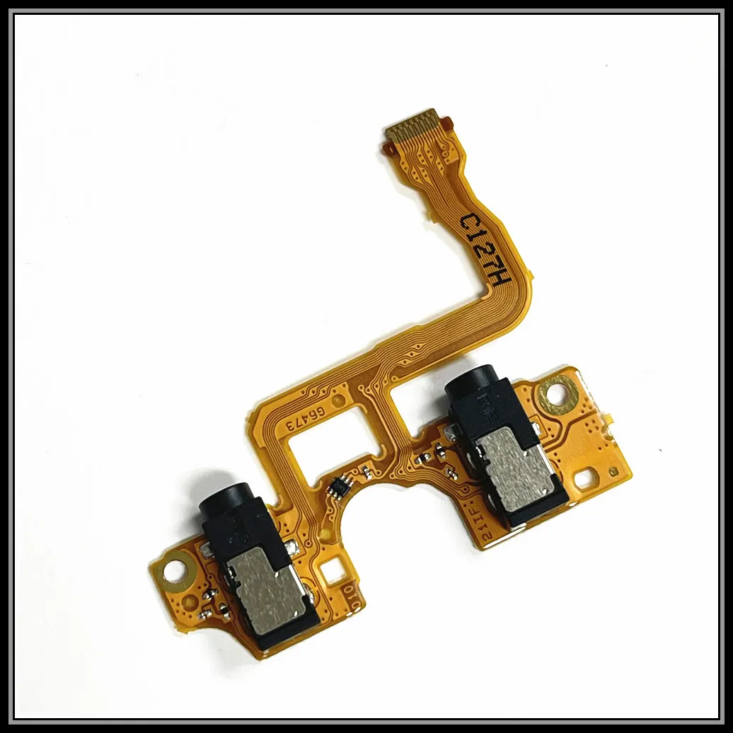 새로운 수리 부품 마이크 잭 인터페이스 PCB 플렉스 케이블 IF 모듈 PCB 어셈블리 캐논 EOS R5용