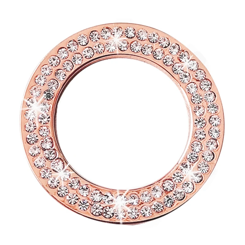 Stile Cristallo Bling In Alluminio Per Caricabatterie Challenger Arresto Avviamento Motore Trim 2010-2020 Per Dodge Challenger/Charger