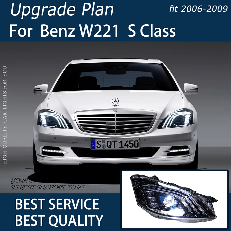 ベンツ w221 sクラス ヘッドライト
