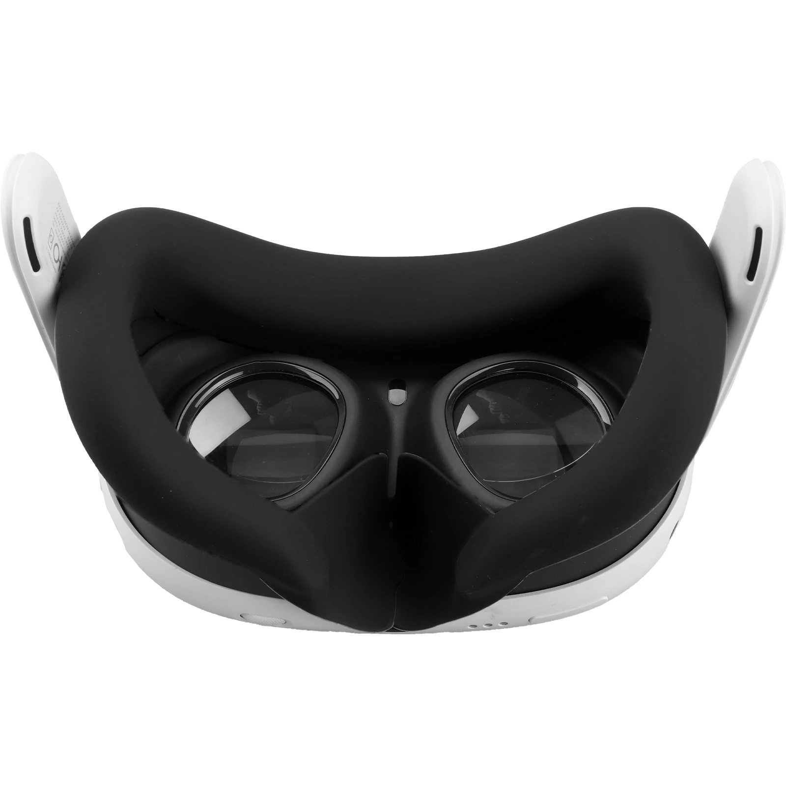

Silicone Face Cover for Meta Quest 3 Glasses Replacement VR Face Connector Protective Cover Sweatproof Blackout Eye Mask