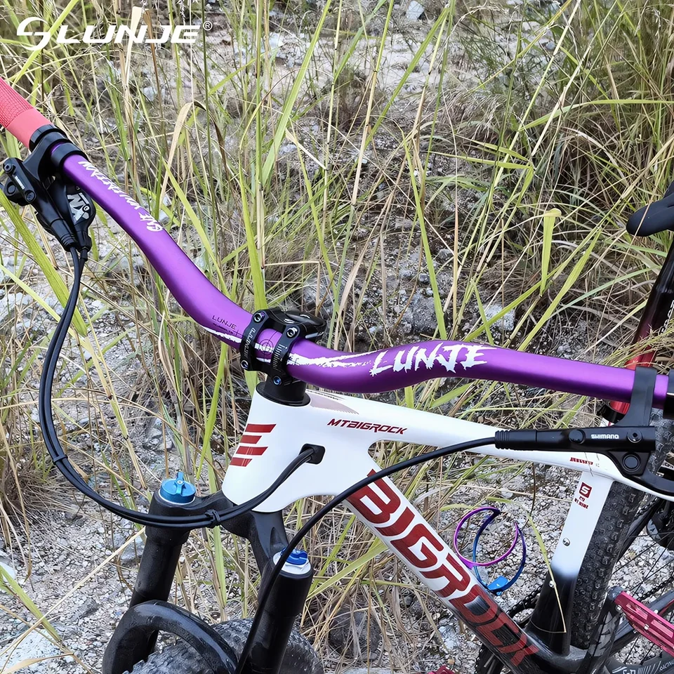 Bmx Handlebars WAKE MTB Handlebar Riser Bar For