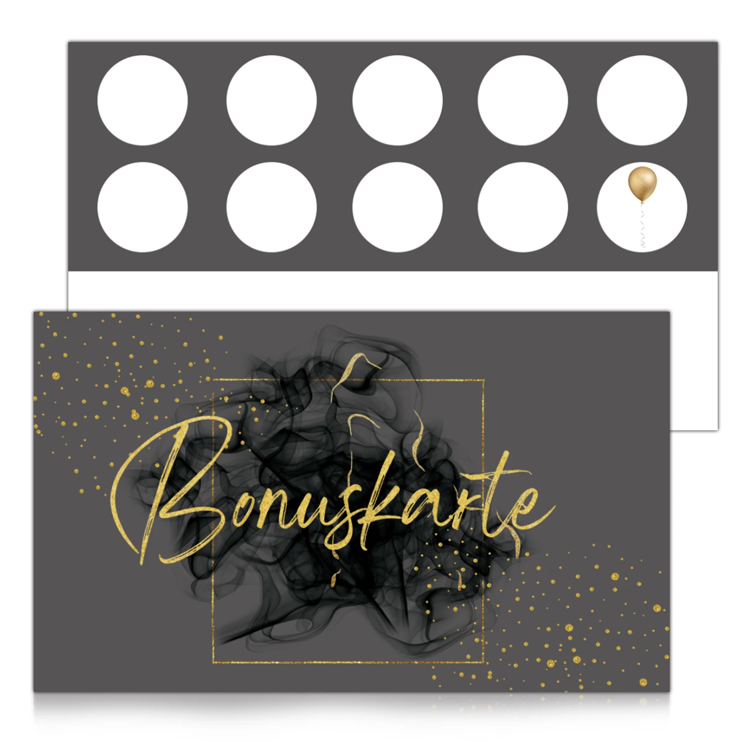 30pcs Gold Seal Points Card, High Quality Member Points Card, Business Customer Loyalty Check in Card, Hairdressing, Nail Art, B