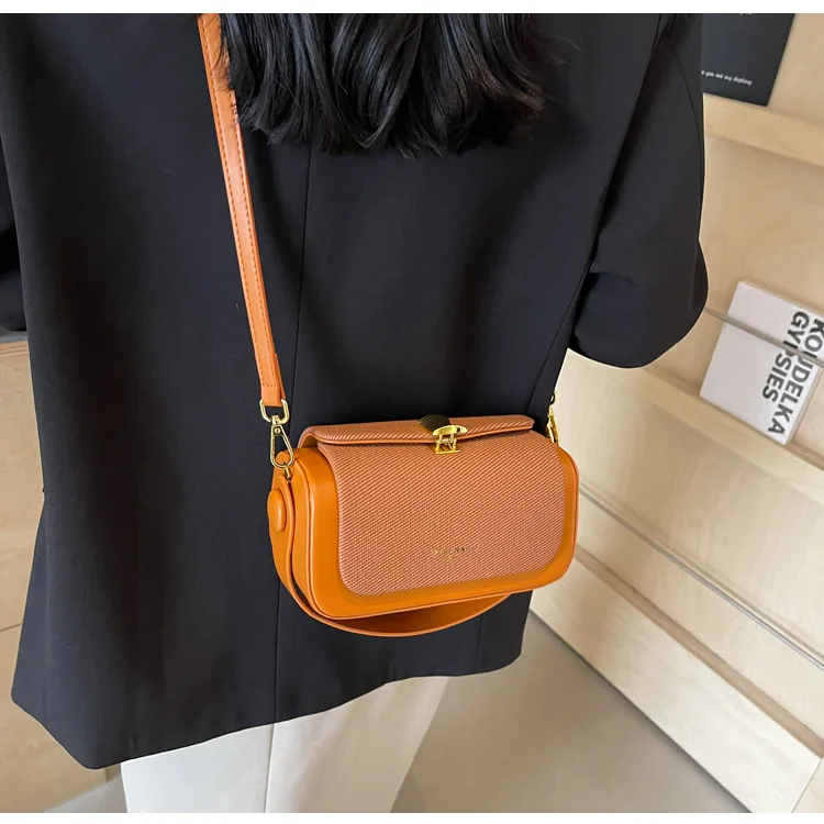 Mini Square Crossbody Bag - Luxury Designer Handbag Box Shape Satchel
