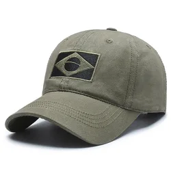 Men's Outdoor Camouflage Baseball Cap - Stylish Sun Protection Hat (Army green)