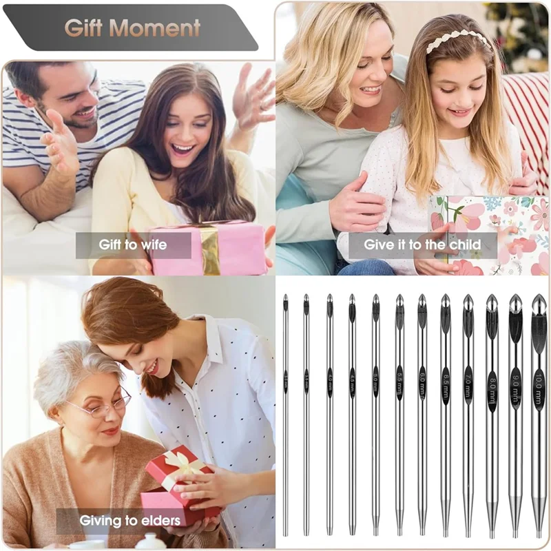 Tunisian Crochet Hook Set 3