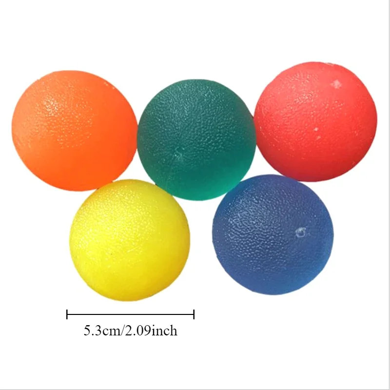 1pc Circular grip ball for pressure relief and release office fitness equipment finger rehabilitation strength training ball