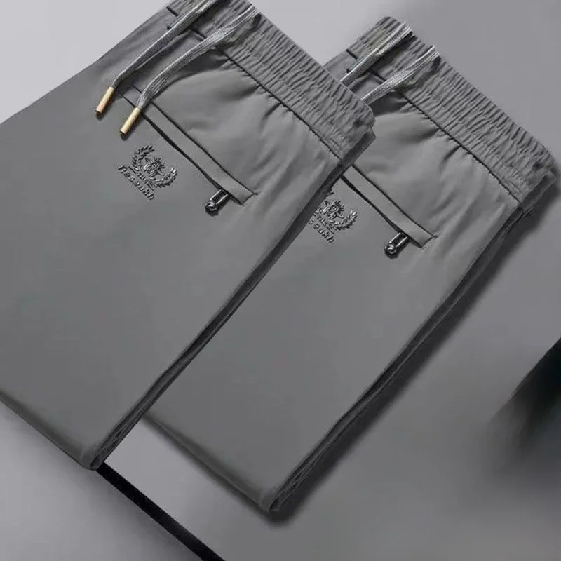 Dark gray + dark gray real ice silk quick-drying and high elasticity 211