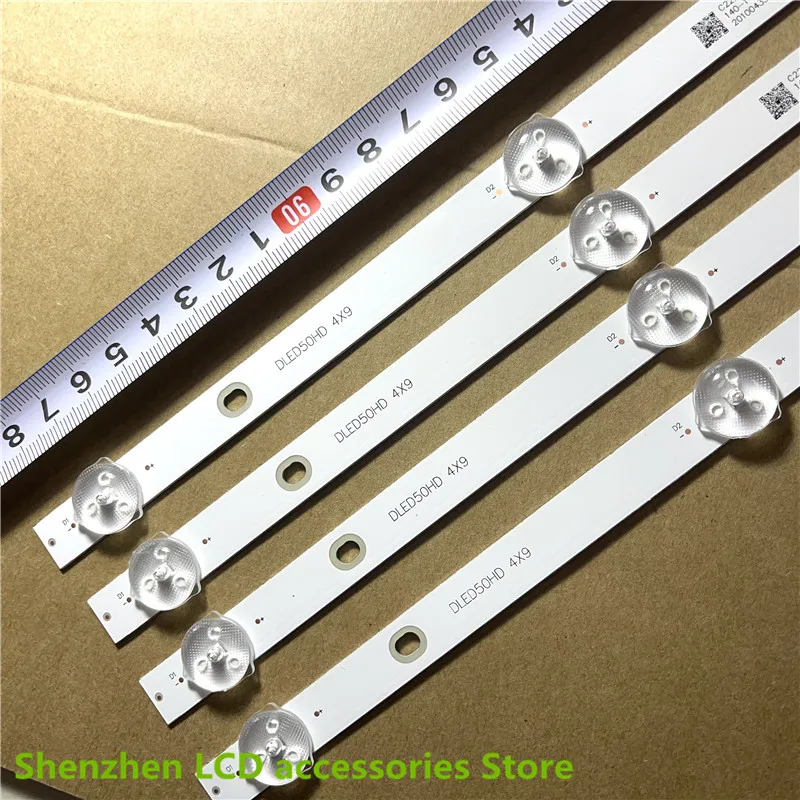 FOR KJ50D09-ZC22AG-05  KJ50D09-ZC22AG-07  PN 303KJ500040   9LED   99CM   3V    LCD TV backlight bar 100%new  2