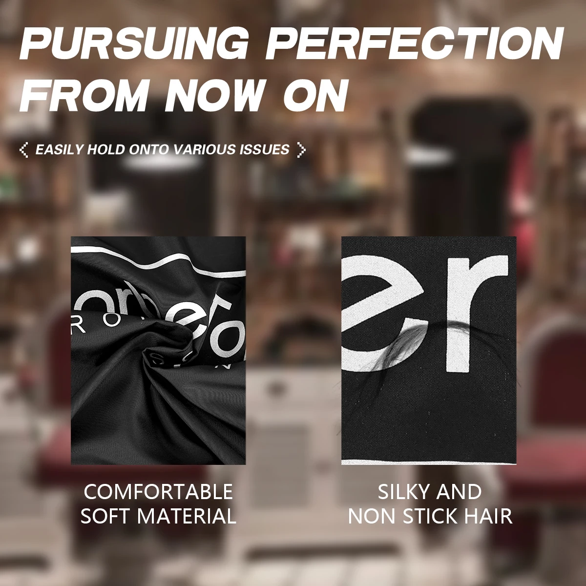 전문 미용사 및 이발사를 위한 BarberTop 방수 헤어 커팅 가운 - 내구성이 뛰어나고 편안한 살롱 케이프 액세서리